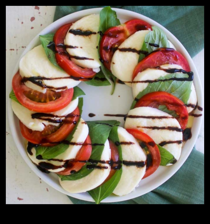 Caprese Creations: İtalyan Malzemelerinin Senfonisi